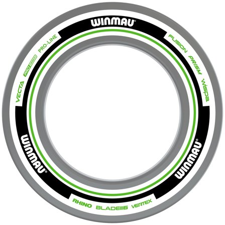 Advance White and Green Dartboard Surround