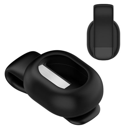 Garmin Running Dynamics Pod silikoneovertræk med stålclips - Sort