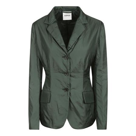 Aspesi - Blazer - Grön - Dam - Storlek: S, Dam, Storlek: S