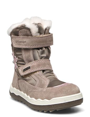 Pfzgt 28796 Vinterstøvletter Med Borrelås Grå Primigi