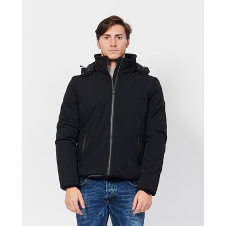 YES Zee, Winter Jackets Czarny, Mężczyzna, Rozmiar: L