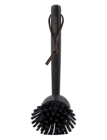 meraki Dish Brush, Stained Black - Black - 0.09 g