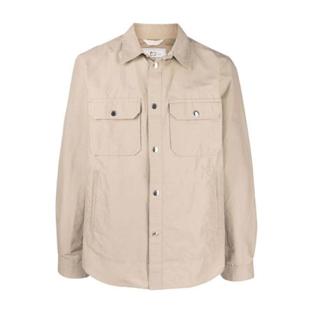 Woolrich Beige Multi-Pocket Jakke inbo, Herre