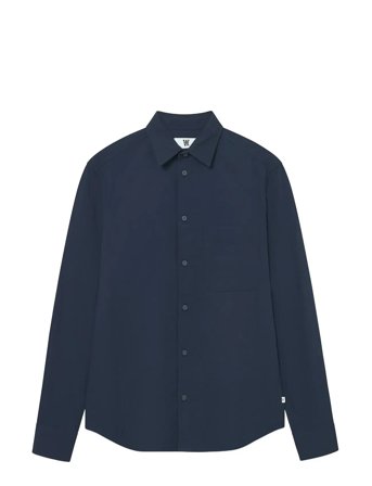 Wwadrian Shirt 25231 Navy WOOD WOOD