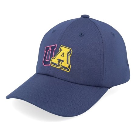 Under Armour - Blau Unconstructed Cap - Kids Girl's Ua Blitzing Blue Atlantis Dad Cap @ Hatstore