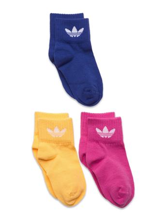 Kids Ankle Sock Sport Socks & Tights Socks Blue Adidas Originals