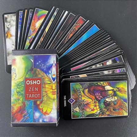 Eteriska visioner lyser upp Tarot Deck Bordsspel Party Fun 78pcs tt98