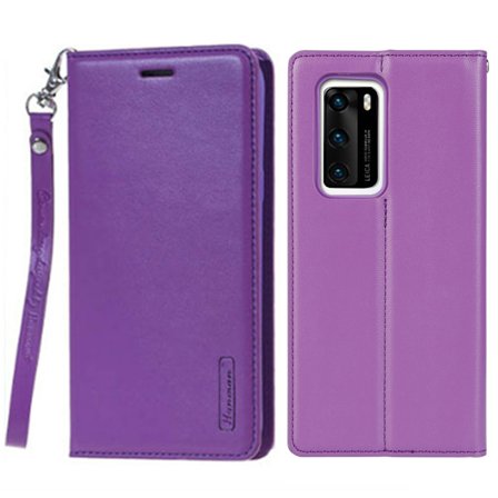 Huawei P40 - Genomtänkt (Hanman) Plånboksfodral