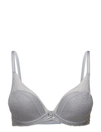 Festivité Plunge T-Shirt Bra Lingerie Bras & Tops Plunge Bras Grå CHANTELLE