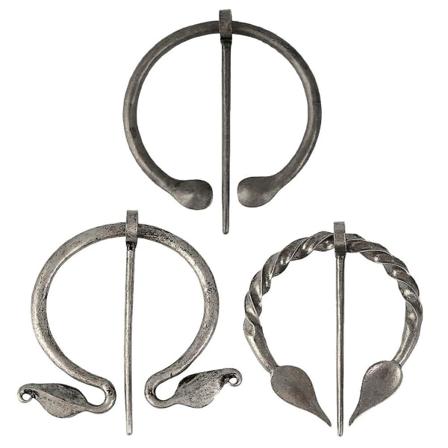 3st Chic broscher Utsökta broscher Unisex kostymtillbehör kragklämmor As Shown 6.5X5X1cm