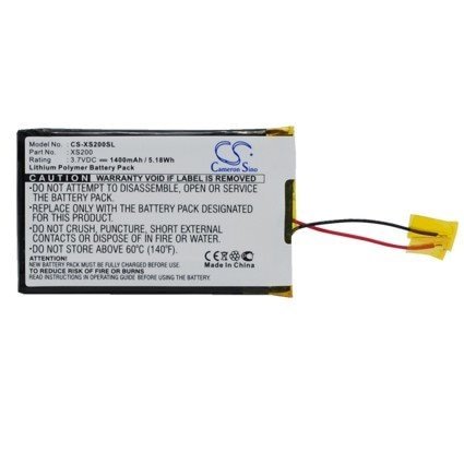 Batteri till Mediaspelare för Archos Gmini XS200, Gmini XS202, Gmini XS202s m.fl.