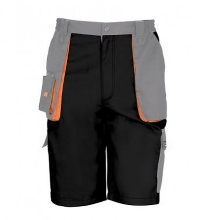 Result Work-Guard Herr Lite Shorts XS Svart/Grå