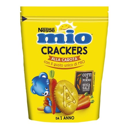 Nestlé Mio Crackers Alla Carota Da 12 Mesi Sacchetto 100g