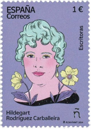 Spanien - Hildegart Rodriguez Carba - Postfrisk frimærke