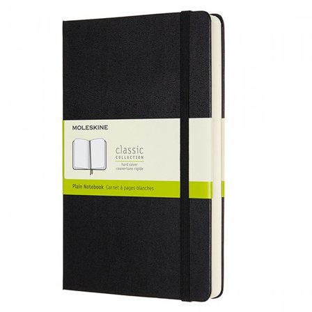 Moleskine Classic Hard Cover Notebook Expanded Black Dotted