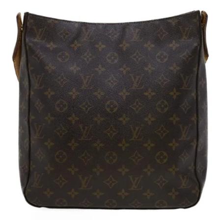 Louis Vuitton Vintage, Pre-owned Bag Bruin, Dames, Maat:ONE Size,leer