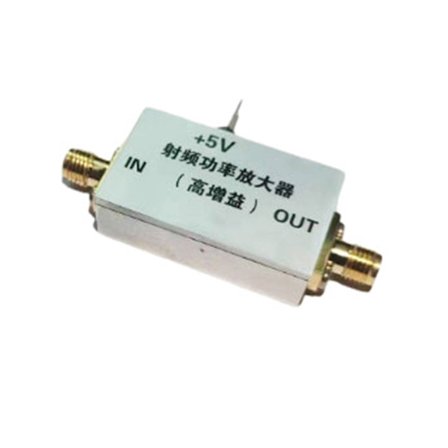 Miniatyr 5GHz-12GHz Signal Amplifier Metallhölje 30dB Hög Förstärkning