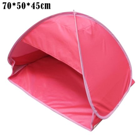 Kannettava aurinkosuoja Mini pää teltta puhelin pidikkeellä Yhteensopiva ranta auringonotto tuulenpitävä hiekka tiivis