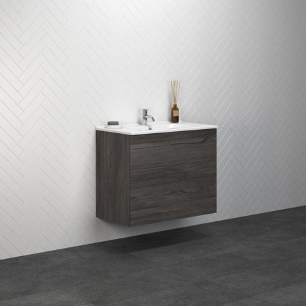 Dansani Luna Kantate Kommodpaket 81 cm Grå ask, Badrum