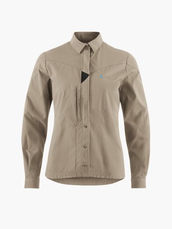 Klättermusen Garm LS Skjorta Dam - Silver Green - M