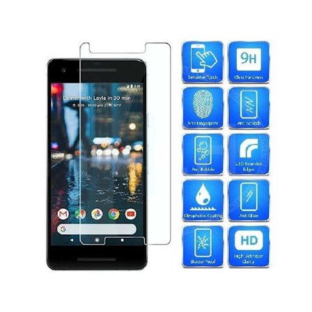 2-PACK Google Pixel 2 XL Härdat glas 0.26mm 2.5D 9H