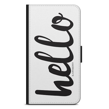 Bjornberry Fodral Samsung Galaxy A6+ (2018)-Hello Svart