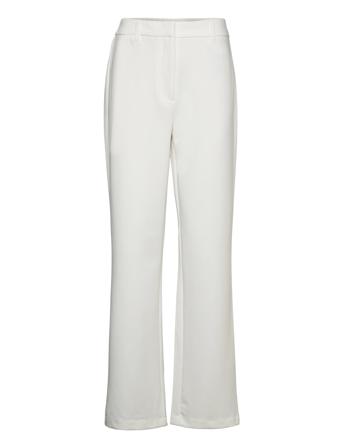 Yasizzie Hw Straight Pant S. - Celeb Bottoms Trousers Straight Leg White YAS