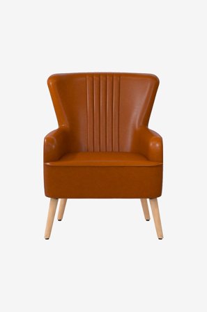 Dorel Home - Fåtölj Wynn - Brun - Fåtöljer - Från Homeroom