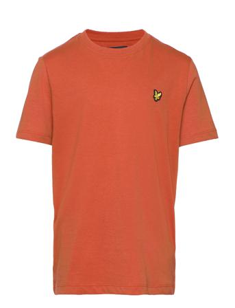 Classic T-Shirt T-shirts Short-sleeved Oransje Lyle & Scott Junior