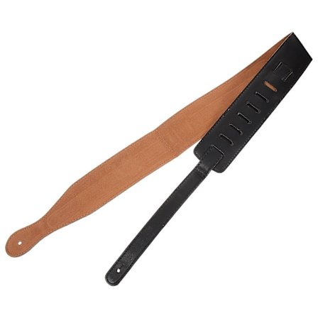Gitarrband i Läder Bred Gitarrband Ersättningsvaddering Gitarrbälte med Plektrumhållare