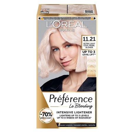 L'Oréal Paris Préference Blondissim UltraLight 11.21 Crystal, Hår, Hårfarve, Blondering