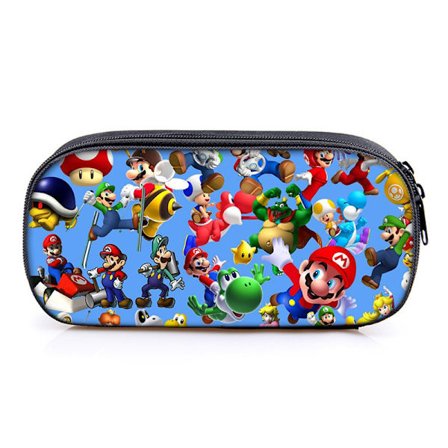 Børne penalhus Super Mario (rød 21,5*10*5cm) spilfigur