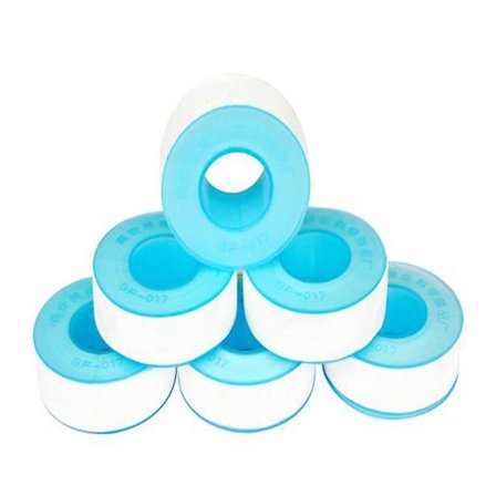 6 rullar VVS-tejp, Vattentät gängtejp Ptfe tätningstejp Teflon tätningstejp (20m) (FMY)