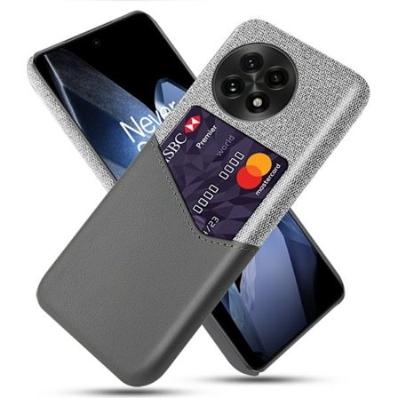 Bofink OnePlus 13 cover med kortholder - Grå