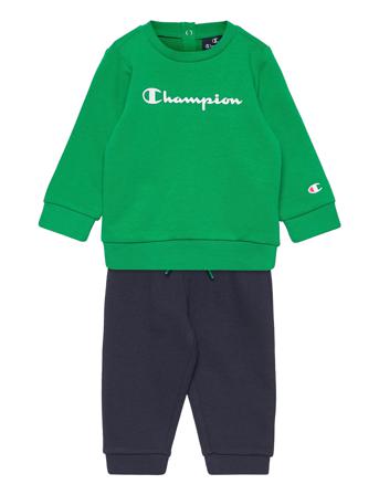 Crewneck Suit Sets Sweatsuits Grön Champion