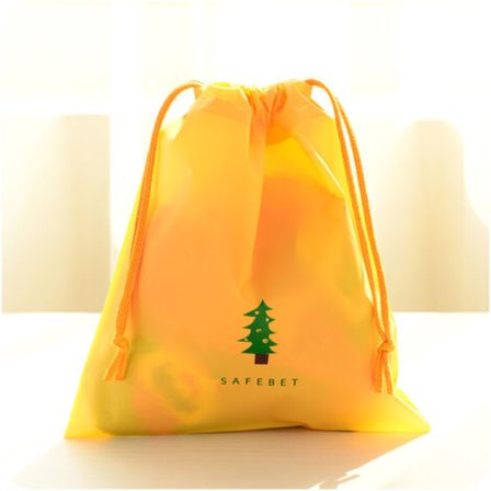 Pakk med snor, vanntett pose, PE vanntett oppbevaringspose, svømmebasseng, reise, treningsstudio, sport, barn, bærepose, klesvaskpose