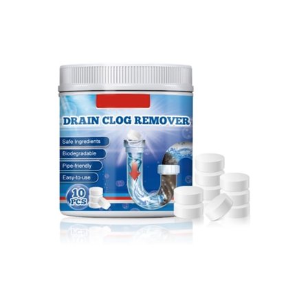 Køkkenafløbsrens Kloakrens Aktive Brusende Tabletter Hurtigt Opløselige Dybderens Bilrude Rengøring