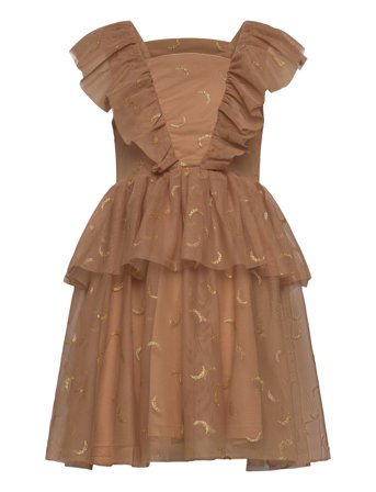 The New Tnmargot S_L Dress - Brown - 134/140