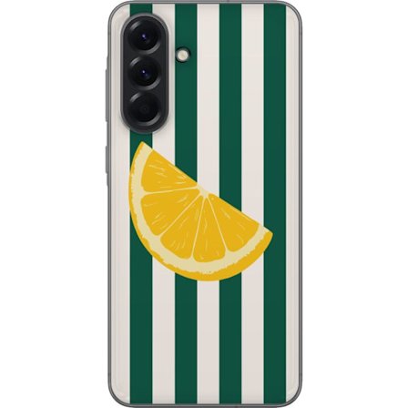 Kompatibelt Mobilskal till Samsung Samsung Galaxy A56 Citronmönster gul citrusfrukt sommar köksmönster retrodesign tapet inspiration fräsch stil