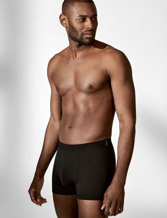 Bread & Boxers Mutlipack Boxer Brief Modal - Black - M