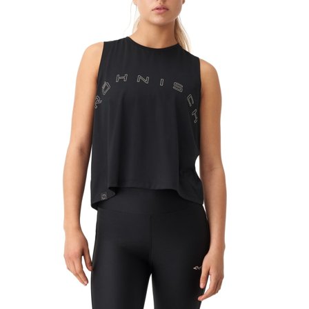 Röhnisch Women's Clara Cropped Singlet Women long-sleeved training tops Black L