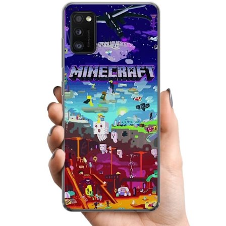Kompatibelt Mobilskal till Samsung Samsung Galaxy A41 MineCraft