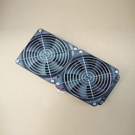 Aluminium 240mm Vandkølingsradiator+Fan til CPU