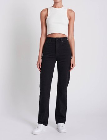 ABRAND A 94 High Straight Black Light - Black - 26