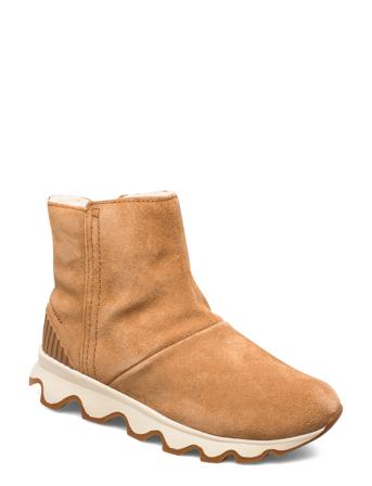 Kinetic Short Wp Shoes Boots Ankle Boots Ankle Boot - Flat Brun Sorel