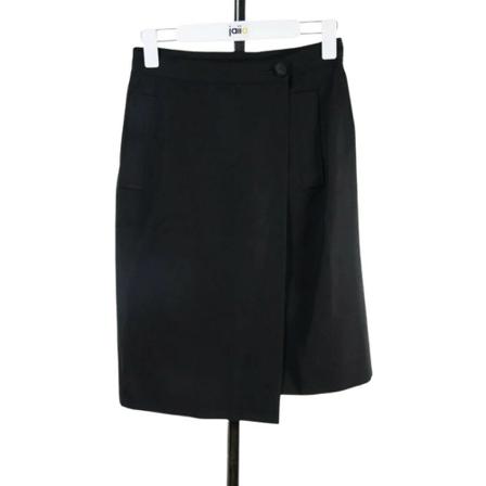 Saint Laurent Vintage, Pre-owned Wool bottoms Zwart, Dames, Maat:L,wol