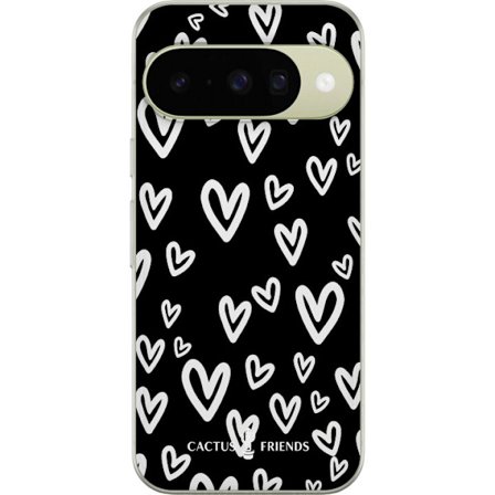 Yhteensopiva Puhelinkuori Google Google Pixel 10 Cactus and Friends - Handdrawn Love Chaos