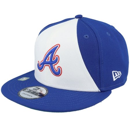 New Era - Azul snapback Gorra - Atlanta Braves MLB24 City Connect Off 9FIFTY White/Royal Snapback @ Hatstore
