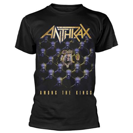 Anthrax Unisex Adult Among The Kings T-Shirt L Svart Black L