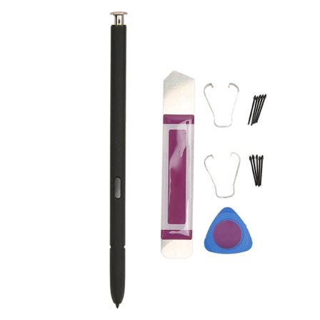 Styluspennor för pekskärmar Hög precision Stylus Pen Ersättning med 10 spetsar för Galaxy S23 Ultra Utan Bluetooth Beige